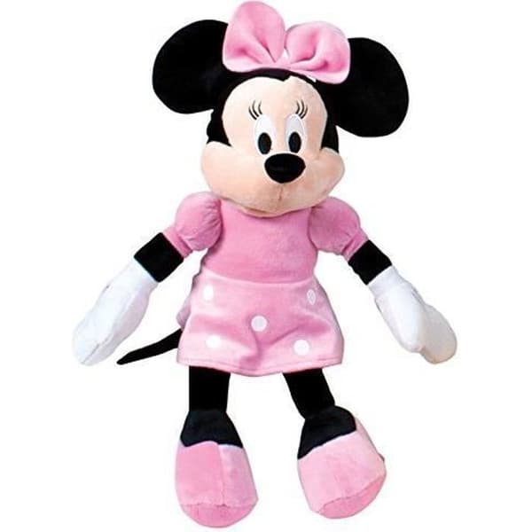 Minnie Mouse Rosa Mjukleksak - DISNEY - Plysch - Inredning - Batterier - Barn