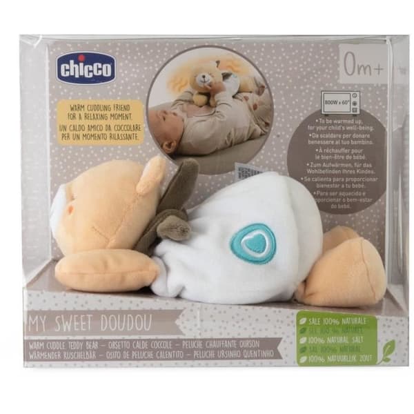 Värmefilt Nalle - CHICCO - Beige - Från födseln