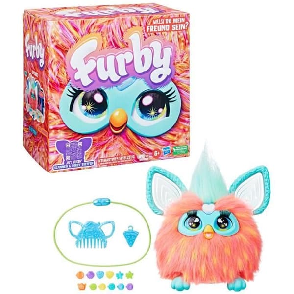 FURBY INTERAKTIV PLYSKORALL *TYSK* HASBRO