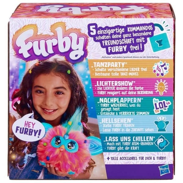 FURBY INTERAKTIV PLYSKORALL *TYSK* HASBRO