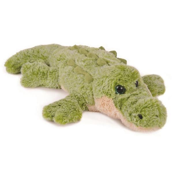 Mjukdjur - Bear story - Krokodil 40 cm - Grön - För barn från 24 månader till 10 år