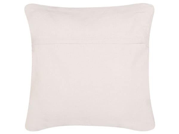 EYTELIA Prydnadskudde Bomull 45 x 45 cm Blå Geometriskt Mönster Lumarko!