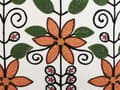 Pikkukuva 6 / 7: 2 koristetyynyn setti VELLORE Cotton 50 x 50 cm Värikäs kukkakuvio Lumarko!