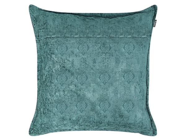 Sæt med 2 pyntepuder VERPIS bomuld 50 x 50 cm blå ensfarvet Lumarko!