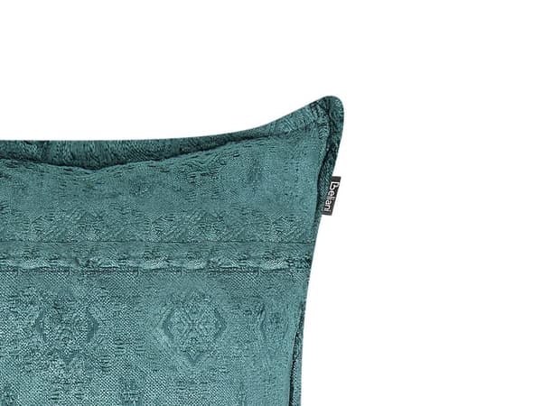 Sæt med 2 pyntepuder VERPIS bomuld 50 x 50 cm blå ensfarvet Lumarko!