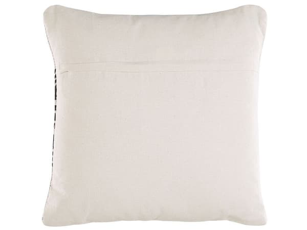 Sæt med 2 KOTURE pyntepuder Bomuld 45 x 45 cm Sort/hvid Geometrisk mønster Lumarko!