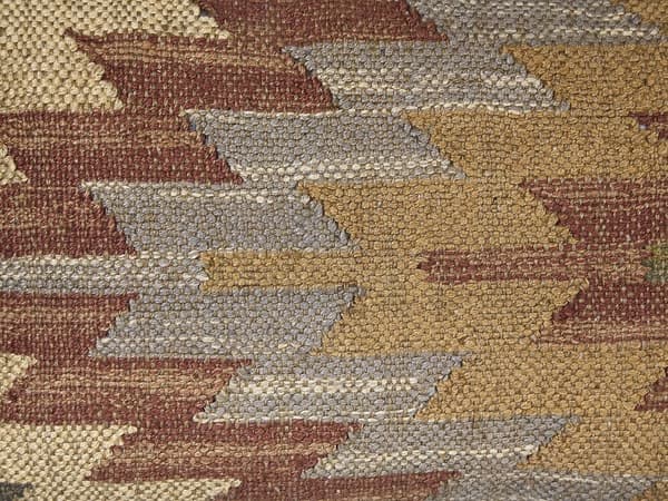 DEEPOR Jute Pyntepude 30 x 50 cm Farverigt Orientalsk Mønster Lumarko!