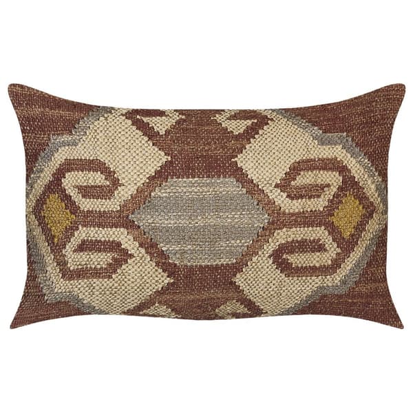 URPAD Jute Pyntepude 30 x 50 cm Farverigt Orientalsk Mønster Lumarko!
