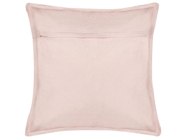 2 koristetyynyn setti MURRAYA Sametti 45 x 45 cm Vaaleanpunainen joulukuvio Lumarko!