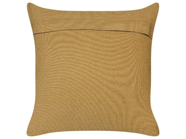 Jute pyntepude geometrisk mønster 45 x 45 cm flerfarvet URPAD Lumarko!