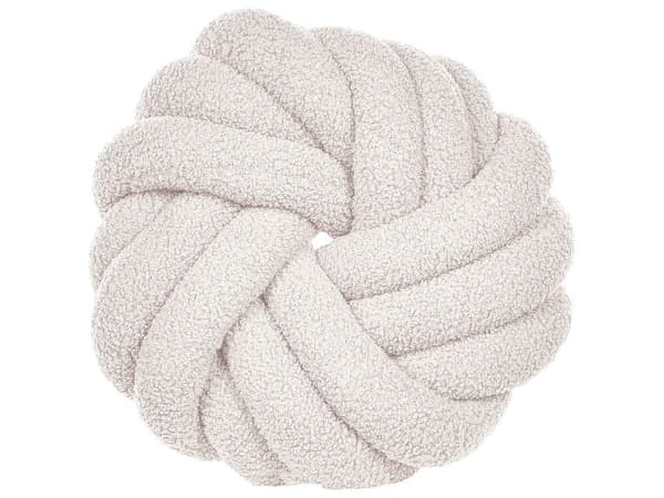 Sæt med 2 Bouclé puder i off-white AKOLA Lumarko!