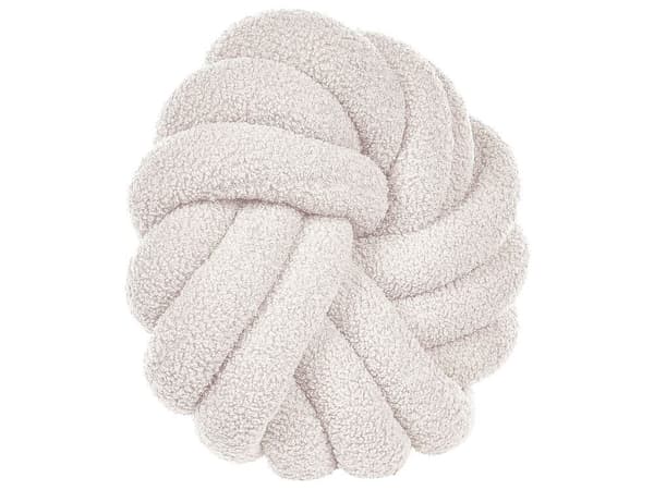 Sæt med 2 Bouclé puder i off-white AKOLA Lumarko!