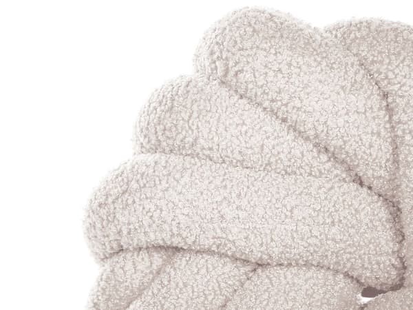 Sæt med 2 Bouclé puder i off-white AKOLA Lumarko!