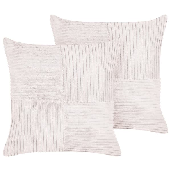 Sæt med 2 puder i off-white MILLET 43 x 43 cm Lumarko!