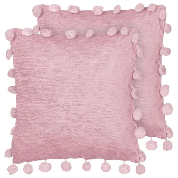 Set med 2 kuddar Rosa JASMINE 45 x 45 cm Lumarko!