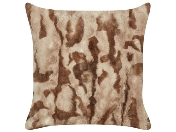 Set med 2 kuddar bruna BAKIRA 45 x 45 cm Lumarko!
