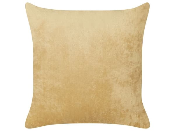 2 tyynyn setti Kohokuvioitu sinappi SITAPUR 45 x 45 cm Lumarko!