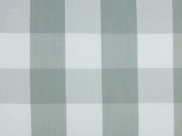 Set med 2 TAMNINE prydnadskuddar 45 x 45 cm Mint Rutig Lumarko!