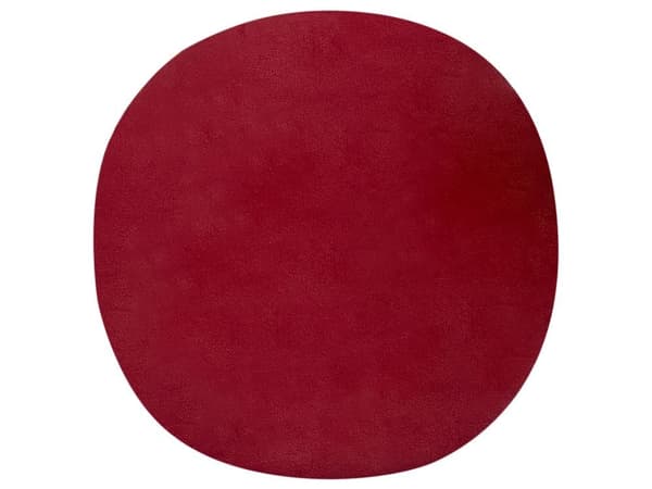 Sæt med 2 SWIRL CANDY Bouclé pyntepuder 40 x 40 cm Rødt julemønster Lumarko!