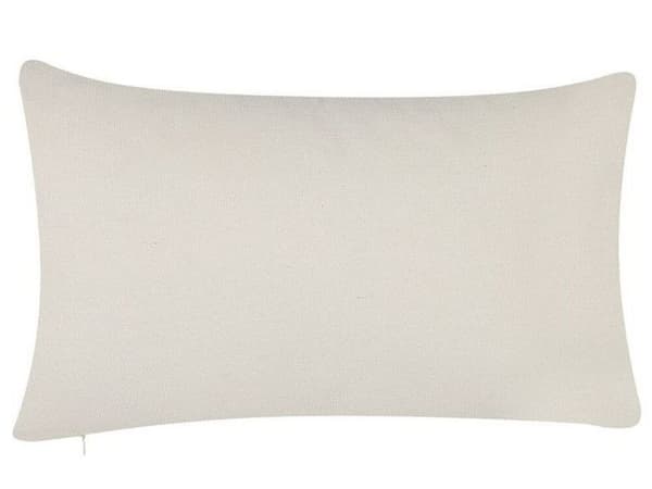 Set med 2 NIEREMBERGIA prydnadskuddar 30 x 50 cm Beige Djurmönster Lumarko!
