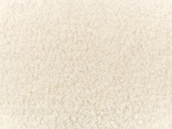 Set med 2 HESPERIS Boucle prydnadskuddar Beige Enfärgade Lumarko!