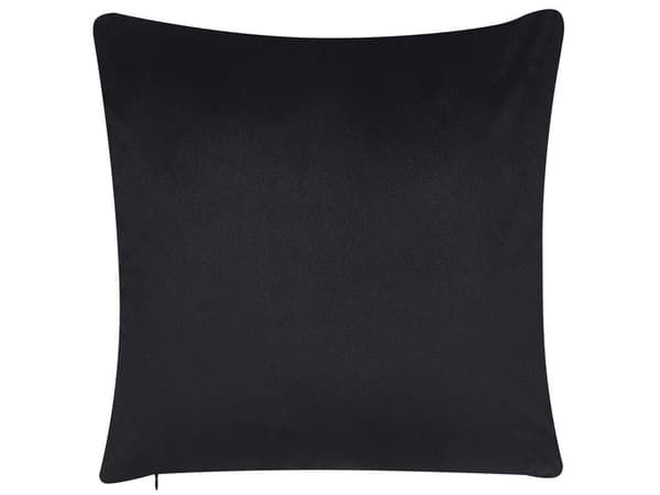 Set med 2 LAGURUS sammetsprydnader 45 x 45 cm Färgglatt växtmönster Lumarko!