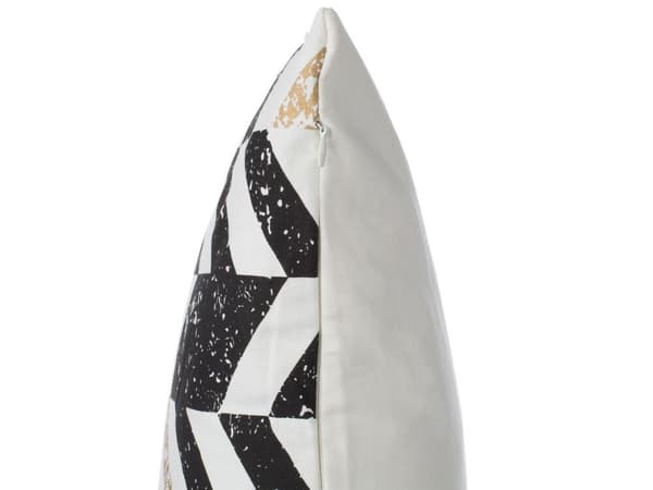 Set med 2 HELCONIA prydnadskuddar bomull 45 x 45 cm Färgglatt geometriskt mönster Lumarko!