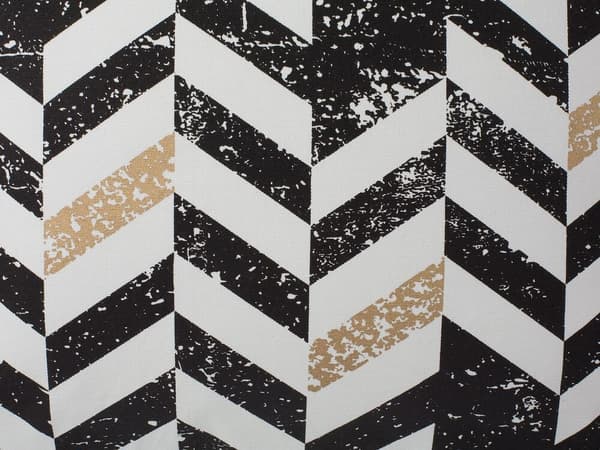 Set med 2 HELCONIA prydnadskuddar bomull 45 x 45 cm Färgglatt geometriskt mönster Lumarko!