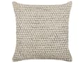 Miniatyrbillede 3 af 7: Sæt med 2 HOWEA bomuldsdekorationspuder 45 x 45 cm Beige Geometrisk mønster Lumarko!