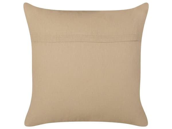 DESALIX Jute Pyntepude 45 x 45 cm Beige Stribet Lumarko!