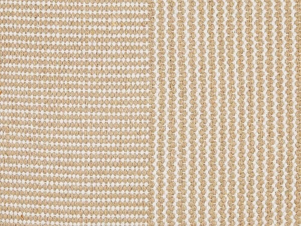 Pyntepude ARALIA Bomuld 45 x 45 cm Beige Geometrisk mønster Lumarko!