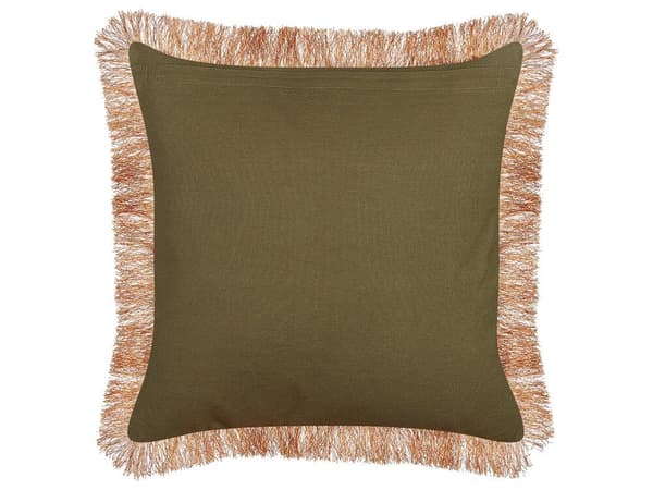 MITELLA sammetskudde 45 x 45 cm blått blommönster Lumarko!