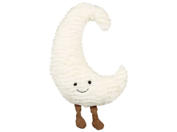 2 pyntepuder til børn måner 21 x 40 cm hvid MOONLIGHTER Lumarko!