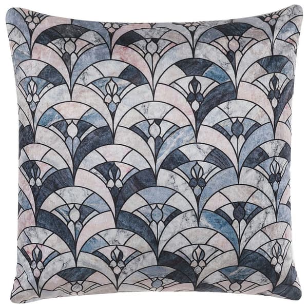 KOODAL prydnadskudde 45 x 45 cm Färgglatt geometriskt mönster Lumarko!