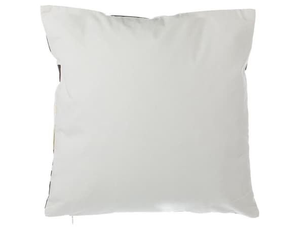 Sæt med 2 pyntepuder DALIA Bomuld 45 x 45 cm Sort Geometrisk mønster Lumarko!