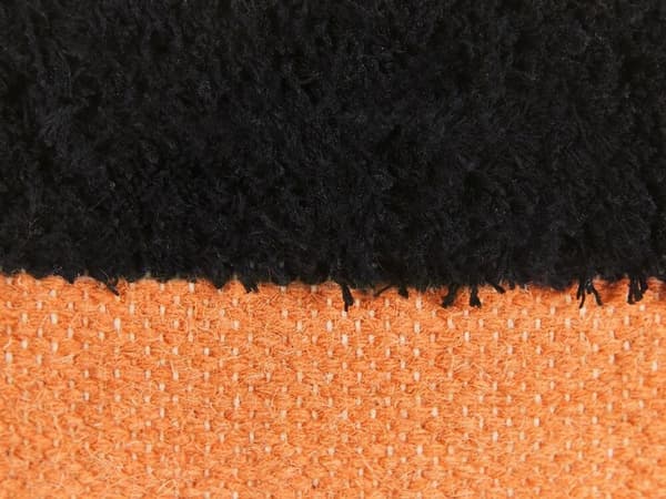 Sæt med 2 MIHALGAZI pyntepuder bomuld 45 x 45 cm farverige striber Lumarko!