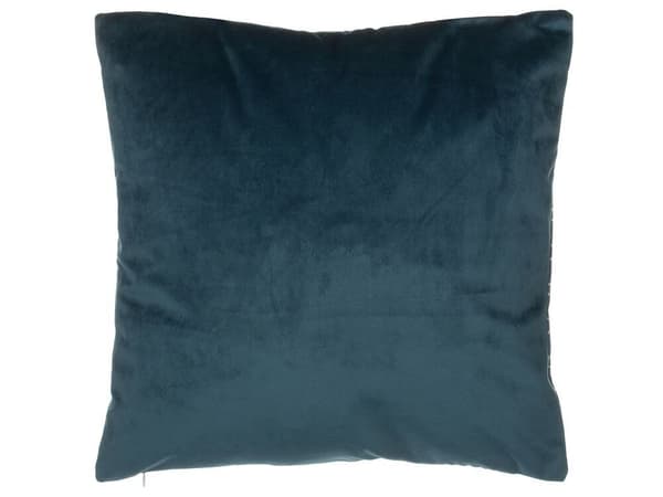 Set med 2 FREESIA sammetsprydnader 45 x 45 cm Azurfärgade växter Lumarko!