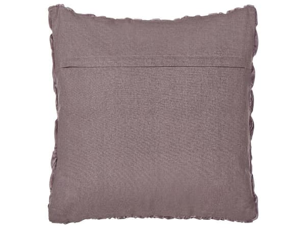CHIRITA Fløjlspude 45 x 45 cm Lilla Ensfarvet Lumarko!