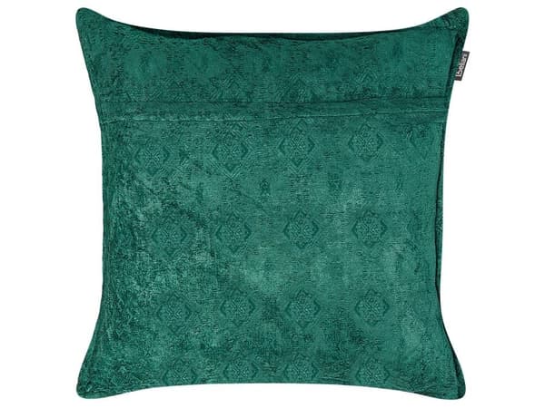 Sæt med 2 pyntepuder VERPIS bomuld 50 x 50 cm Emerald Solid Lumarko!