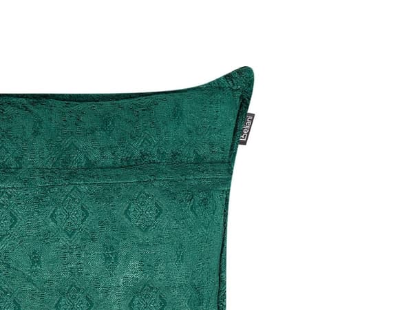 Sæt med 2 pyntepuder VERPIS bomuld 50 x 50 cm Emerald Solid Lumarko!