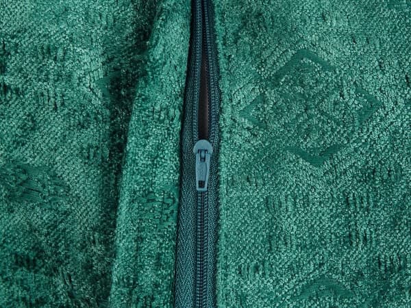 Sæt med 2 pyntepuder VERPIS bomuld 50 x 50 cm Emerald Solid Lumarko!