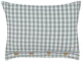 Miniatyrbillede 3 af 7: Sæt med 2 pyntepuder TALYA 40 x 60 cm Mint Checked Lumarko!