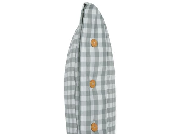 Sæt med 2 pyntepuder TALYA 40 x 60 cm Mint Checked Lumarko!