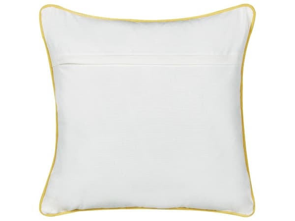 Sæt med 2 ARALES pyntepuder Bomuld 45 x 45 cm Lysegrå Dyremønster Lumarko!