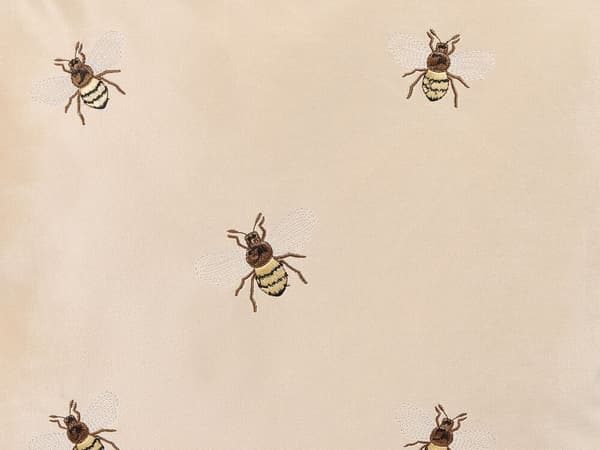 Set med 2 prydnadskuddar TALINUM Sammet 45 x 45 cm Beige Djurmönster Lumarko!