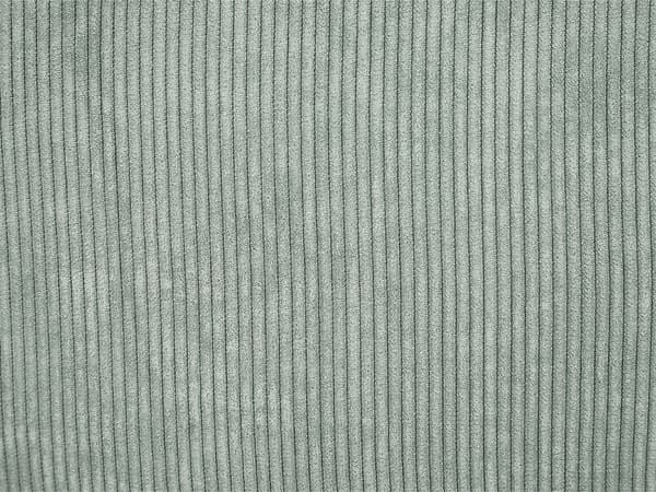 Set med 2 prydnadskuddar ZINNIA Corduroy 43 x 43 cm Ljusgrön Enfärgad Lumarko!