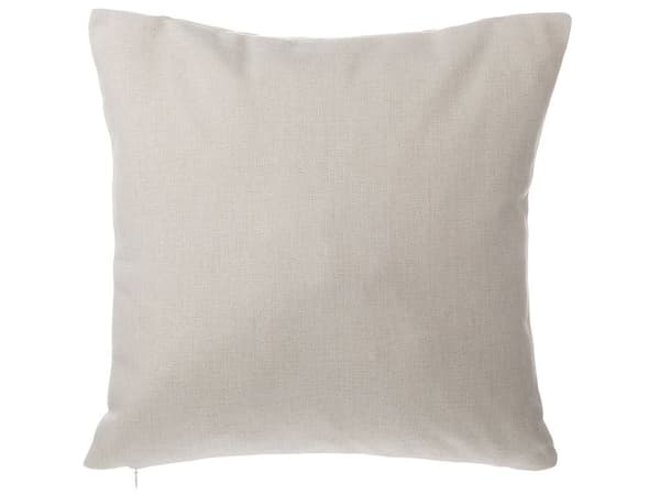 Set med 2 GAURA prydnadskuddar 45 x 45 cm ljusbeige enfärgade Lumarko!