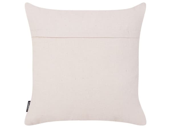 Set med 2 prydnadskuddar MIMISAL bomull 45 x 45 cm brun orientaliskt mönster Lumarko!