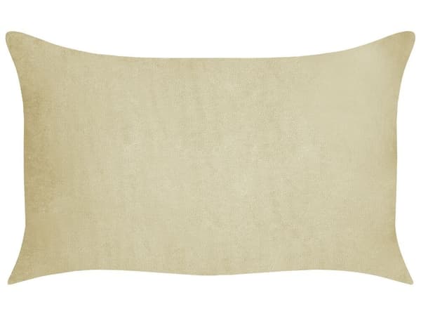 Set med 2 prydnadskuddar MILLET Corduroy 30 x 50 cm Olivgrön Geometriskt mönster Lumarko!
