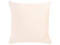 Miniatyrbillede 4 af 8: Sæt med 2 pyntepuder YARROW fløjl 45 x 45 cm beige geometrisk mønster Lumarko!